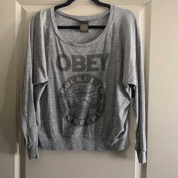 Obey Tops - Obey Rocket to no where sweater